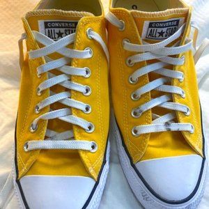 Converse Allstars, Size 11 - Yellow